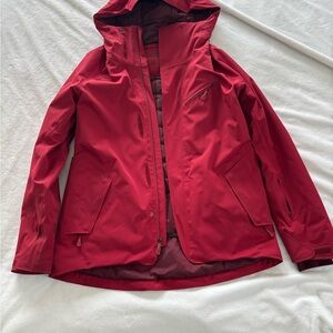The North Face Women's Vibrant Red Ski Jacket